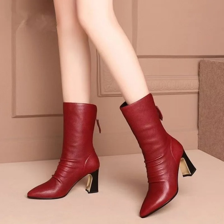 Julienne | Stylish Heeled Ankle Boots