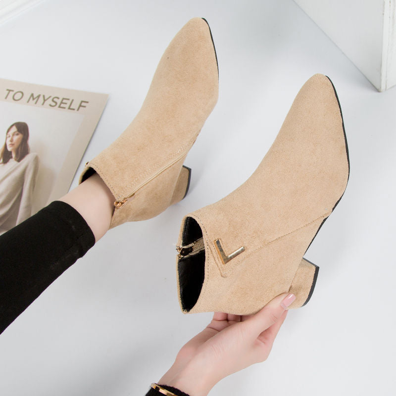 Lacey | Leather Ankle Boots for Women