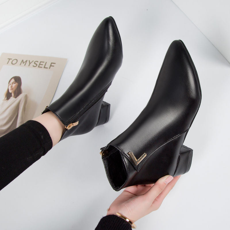 Lacey | Leather Ankle Boots for Women