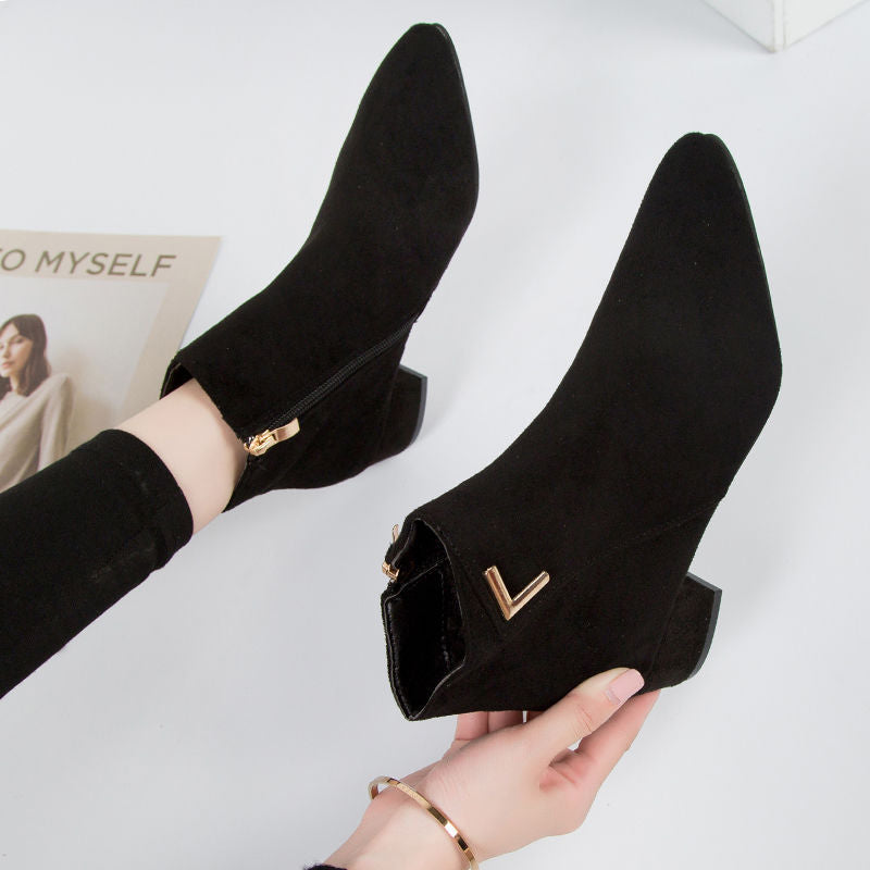 Lacey | Leather Ankle Boots for Women